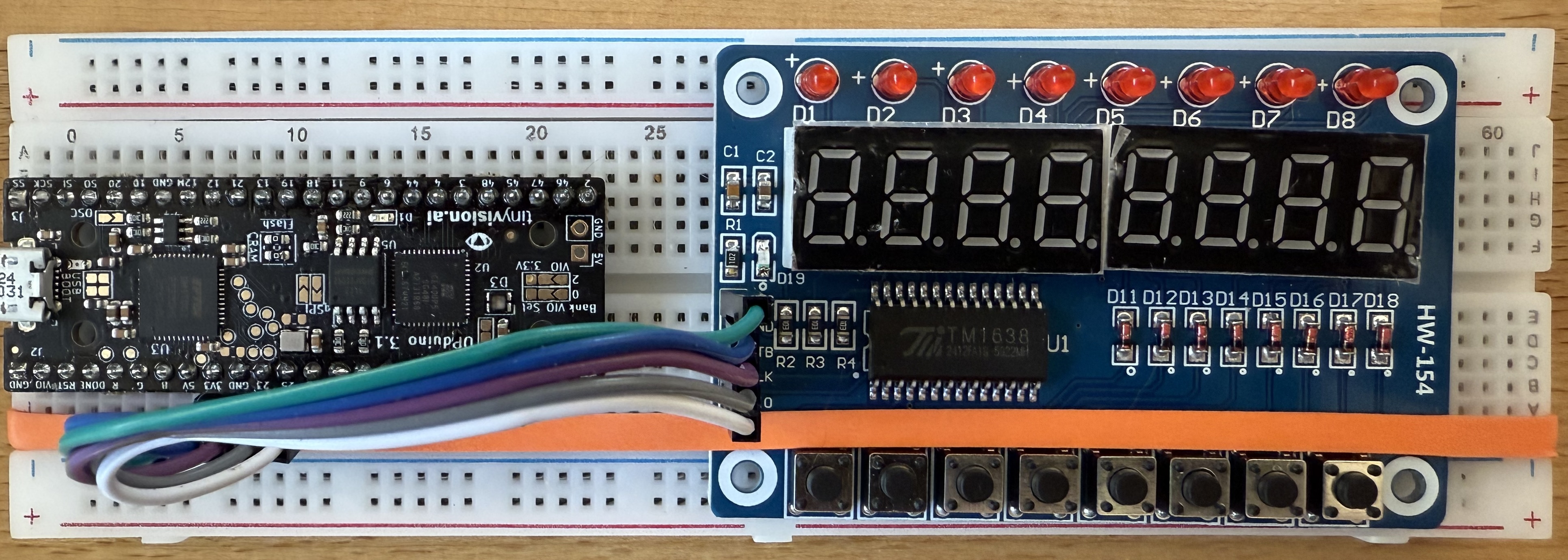 UPduino to board